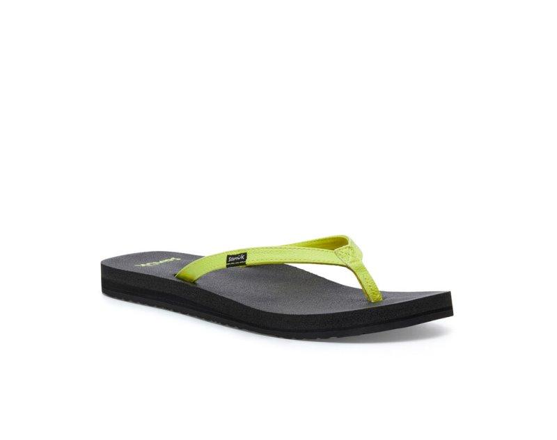 Sanuk Yoga Joy Women's Sandals Yellow | Canada 57ILH